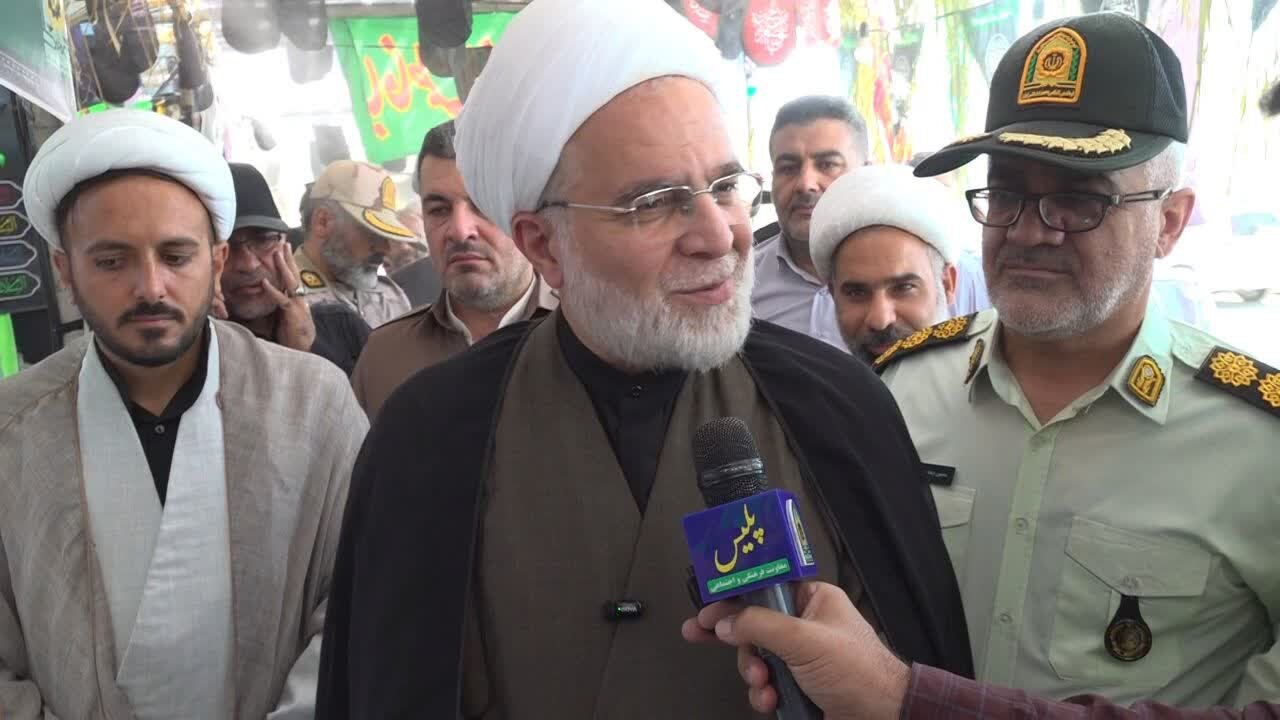 خدا قوت  نماینده ولی فقیه کردستان به پلیس/ جان فدا و مردمی بودن پلیس، امنیت آفرین است