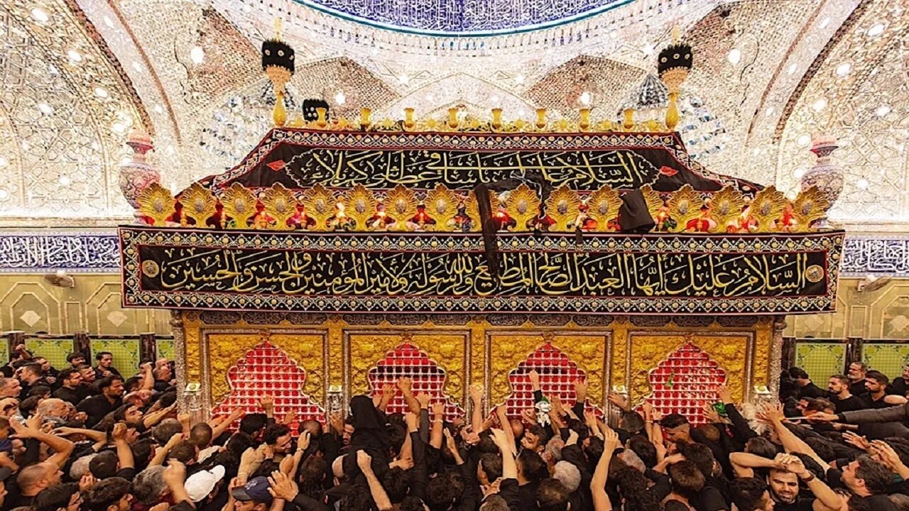 ببینید| حال و هوای حرم حضرت اباالفضل (ع) در ایام اربعین حسینی