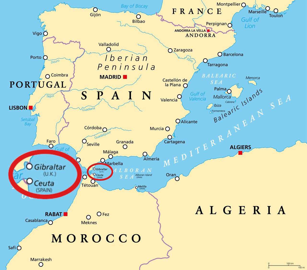 سبته (Ceuta)؛ برونبوم اسپانیا در قاره آفریقا و گلوگاه ژئوپلیتیک مدیترانه / همه چیز در مورد شهر-دولتی که کانون اختلافات مراکش و اسپانیاست