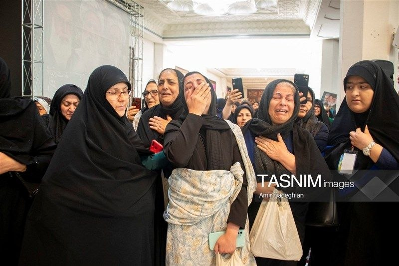 برگزاری تشییع خلبان ارتش که در آسمان جاماند + تصاویر