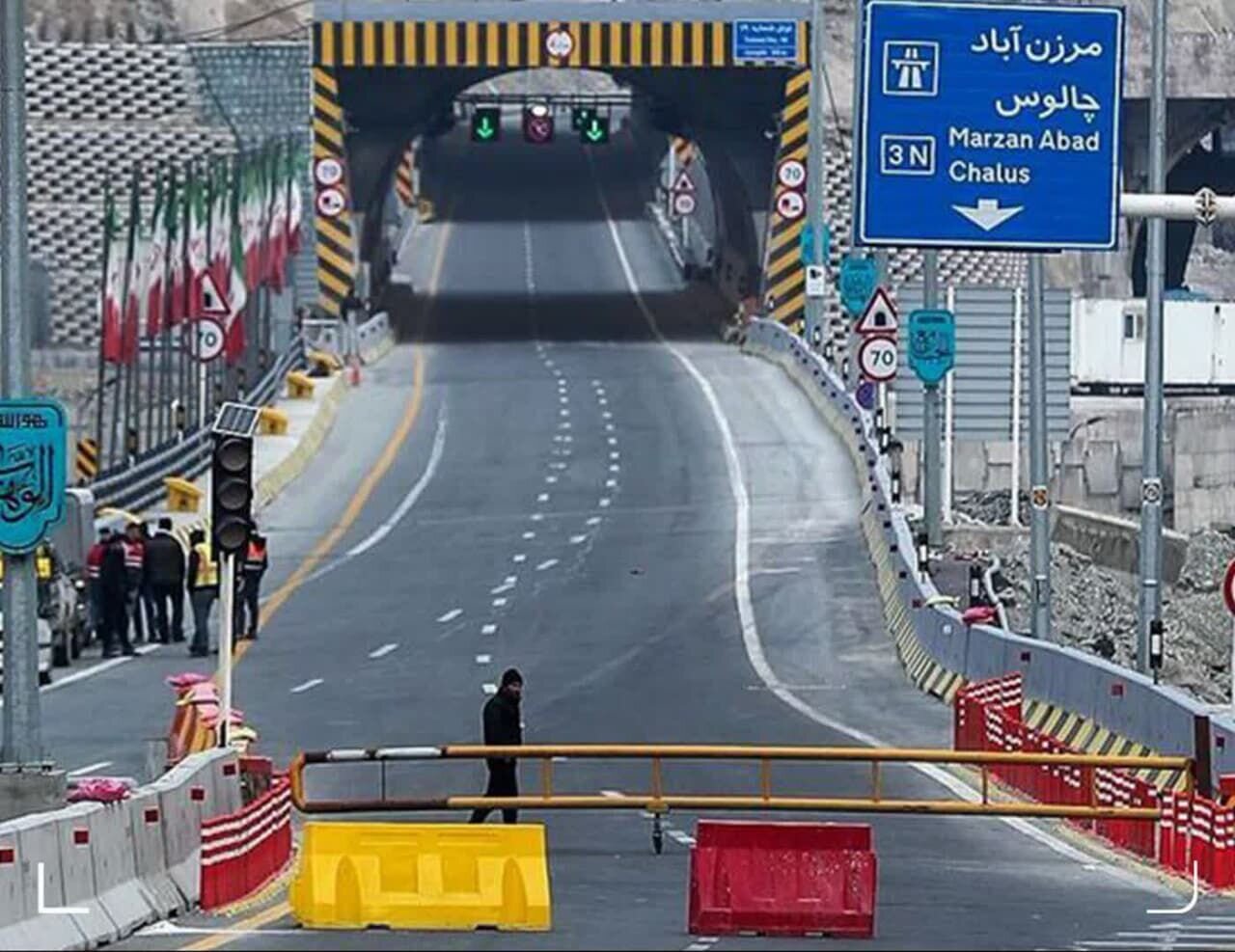 جاده چالوس و آزادراه تهران ـ شمال یکطرفه شد