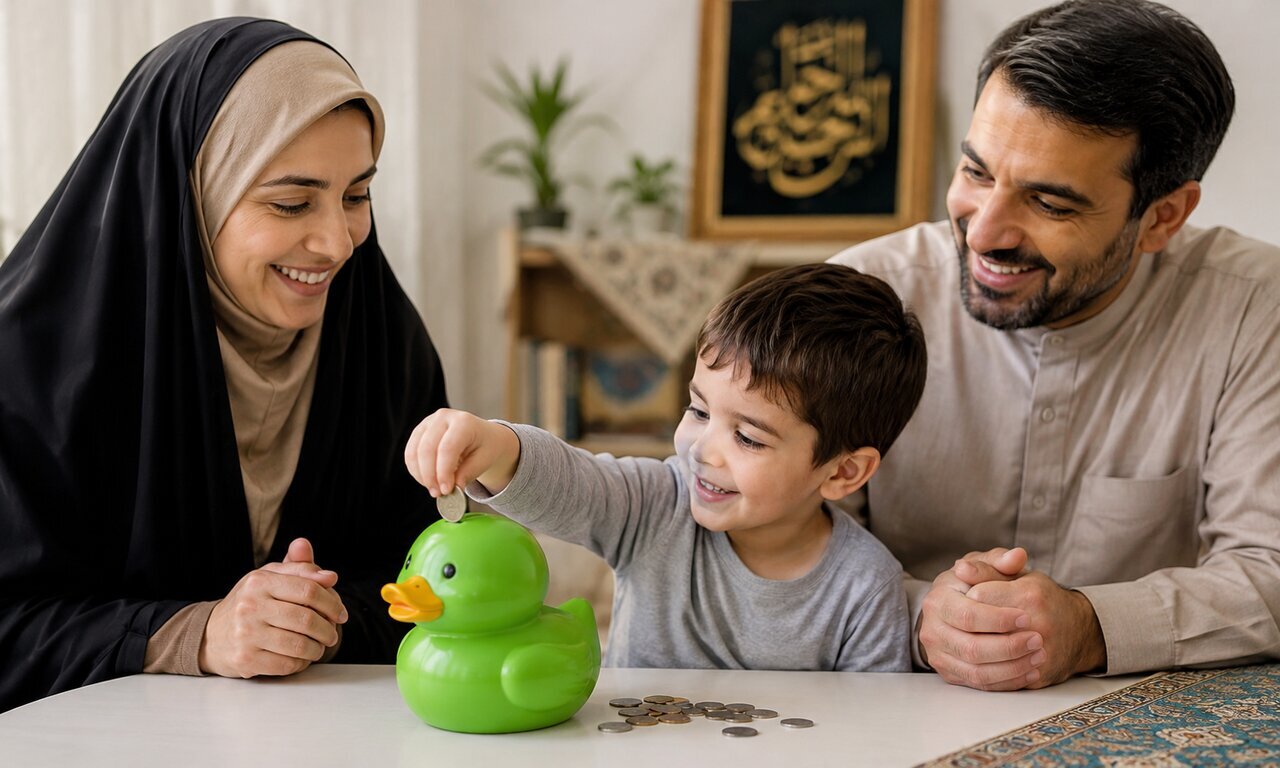 چگونه فرهنگ پس‌انداز و بخشندگی را در کودکان نهادینه کنیم؟