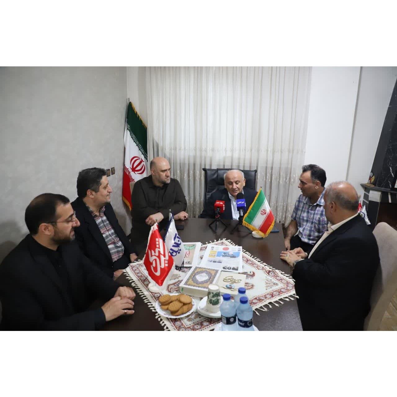 استاندار مازندران میهمان خبرگزاری خبرآنلاین مازندران+ تصاویر