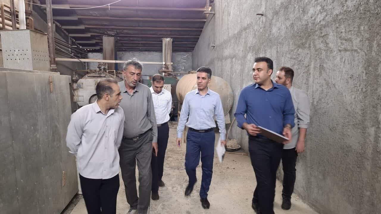 پایش میدانی قراردادهای تحت تملک بانک ها در ناحیه صنعتی علی میرزایی نورآباد