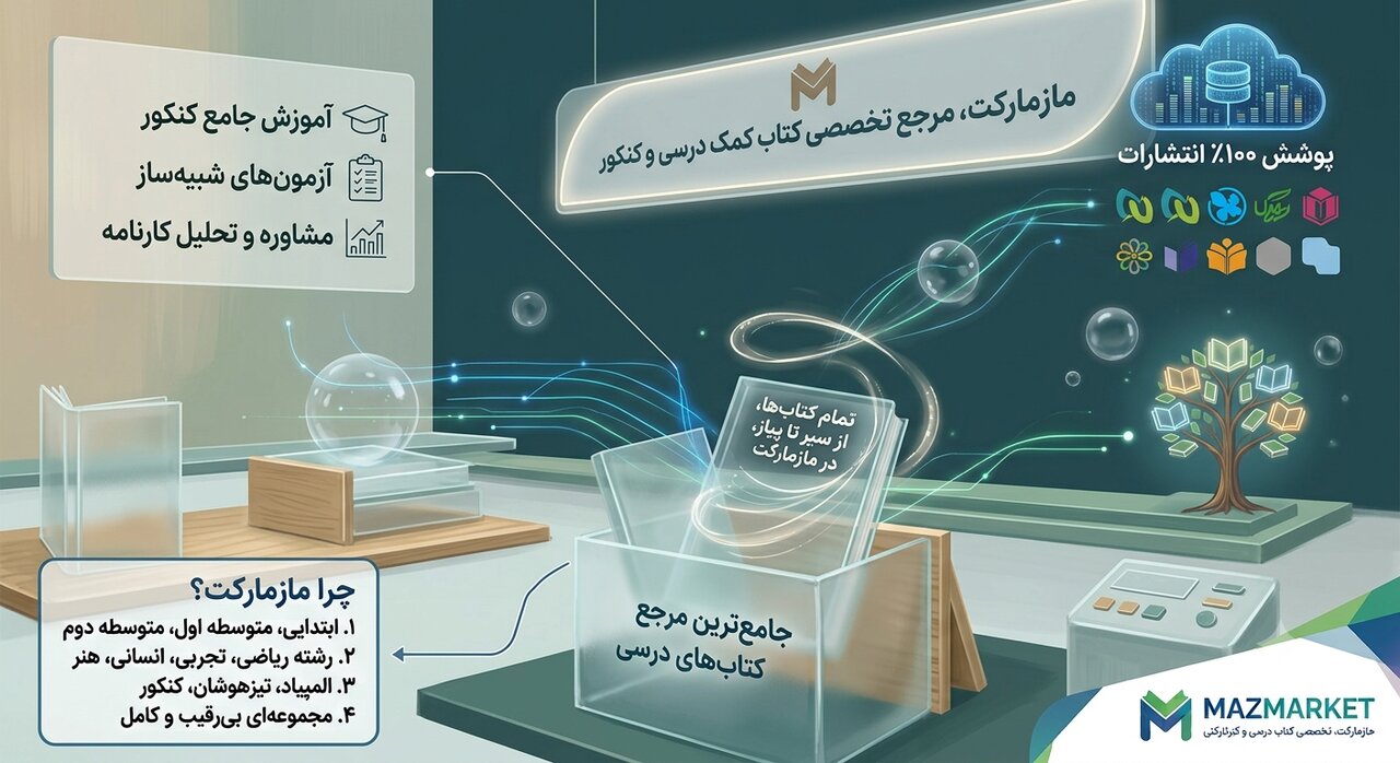 سایت برای خرید کتاب کمک درسی و کنکور