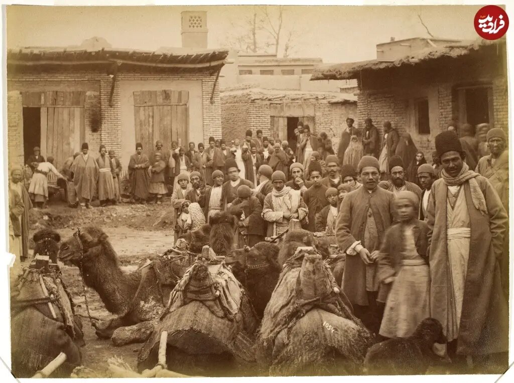 عکس/ محله یهودی‌ها در تهران دوره قاجار