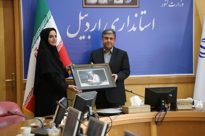 سفر دبیرکل نهاد کتابخانههای عمومی کشور به اردبیل